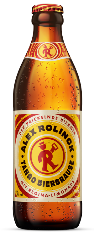 Alex Rolinck Tango Biermix in 0,33l Euroflasche.